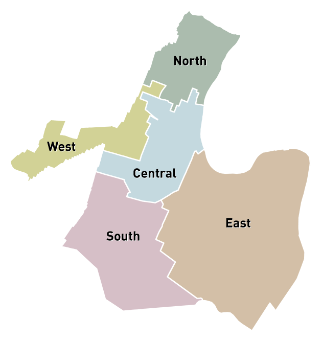 NJ regional map